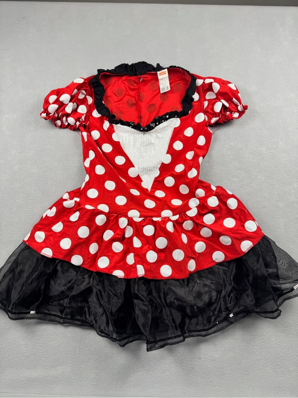 Disney Minnie Mouse Disguise Womens Large (12-14) Halloween Cosplay Dress Only